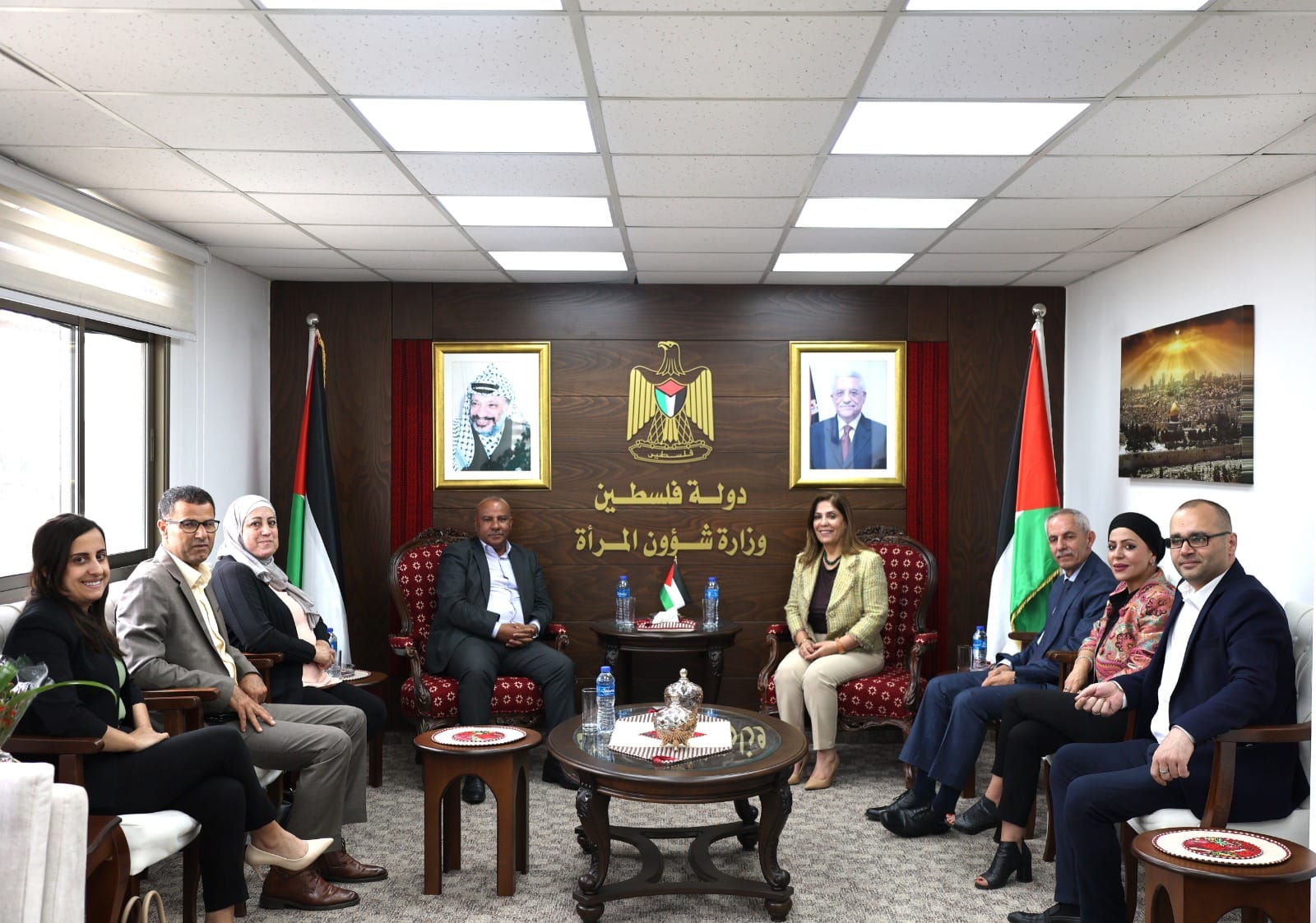 The Minister of Women’s Affairs: Settlement and Settlers Terrorism Affect all Rights of Palestinian Women.وزيرة شؤون المرأة: الاستيطان وإرهاب المستوطنين يؤثر على مجمل حقوق النساء