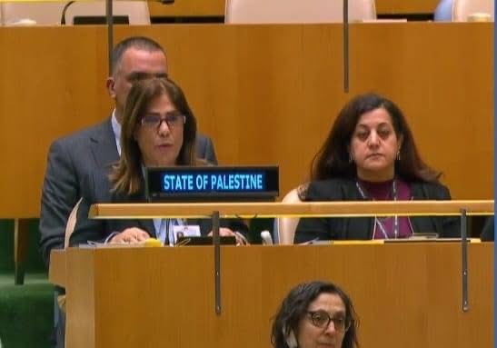 وزيرة شؤون المرأة تلقي البيان العربي في أعمال لجنة وضع المرأة 69 في الأمم المتحدة وتؤكد على حق النساء الفلسطينيات بالحماية