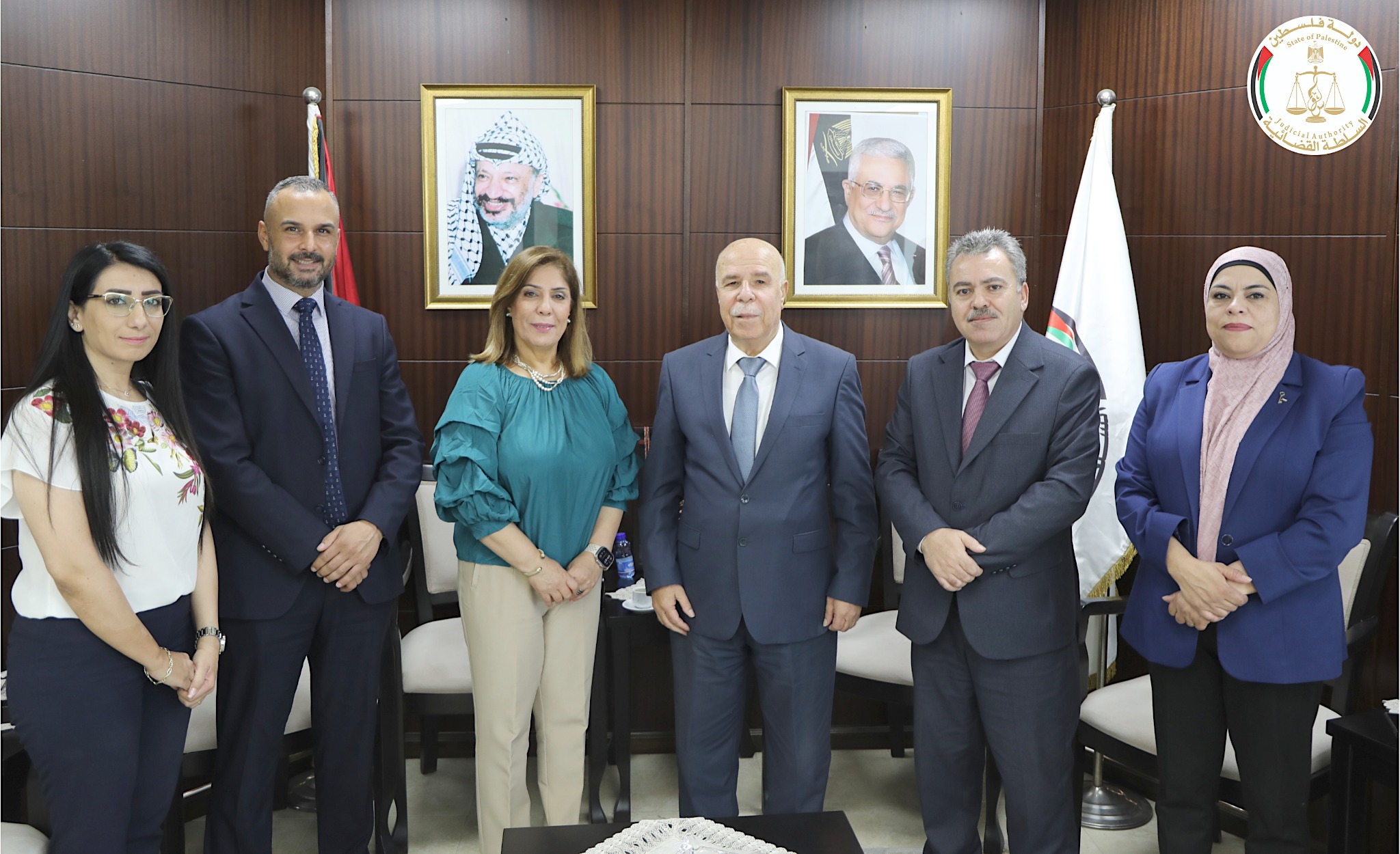 رئيس مجلس القضاء الأعلى يستقبل وزيرة شؤون المرأة لبحث سبل تعزيز التعاون المشترك